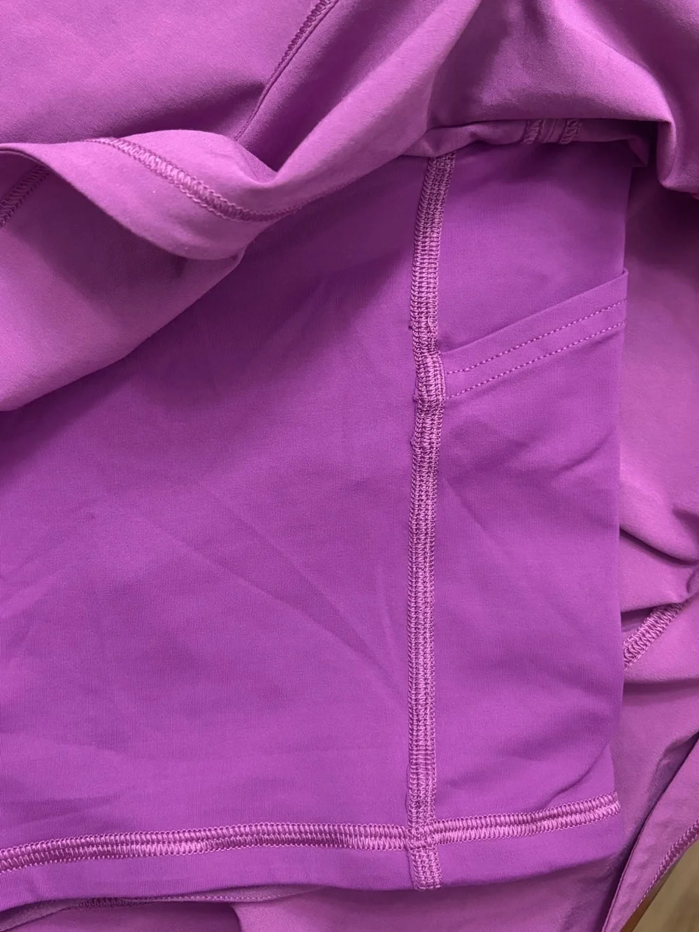 Lululemon Pace Rival Skirt Long Vivid Plum Size 8 Skort